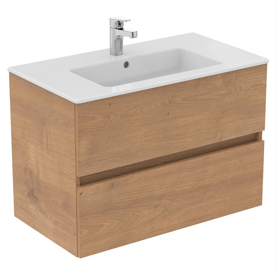 Ideal Standard Eurovit+ Mounted 2 Drawer Vanity Unit