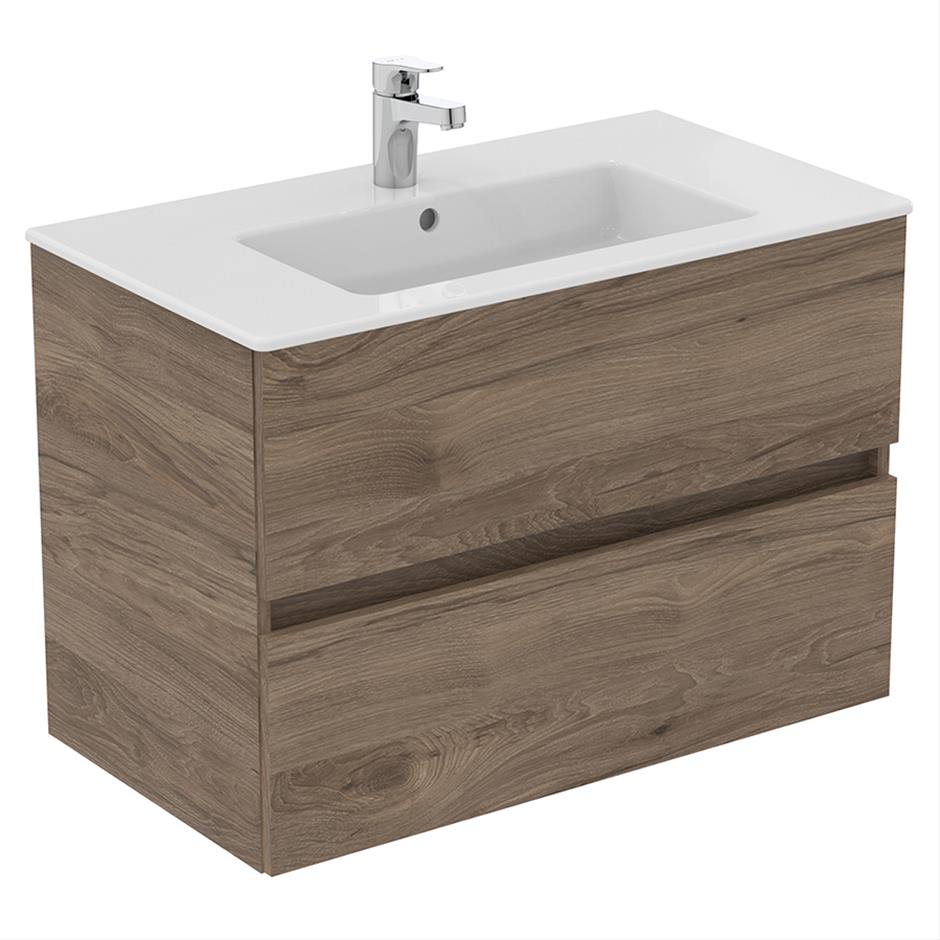 Ideal Standard Eurovit+ Mounted 2 Drawer Vanity Unit