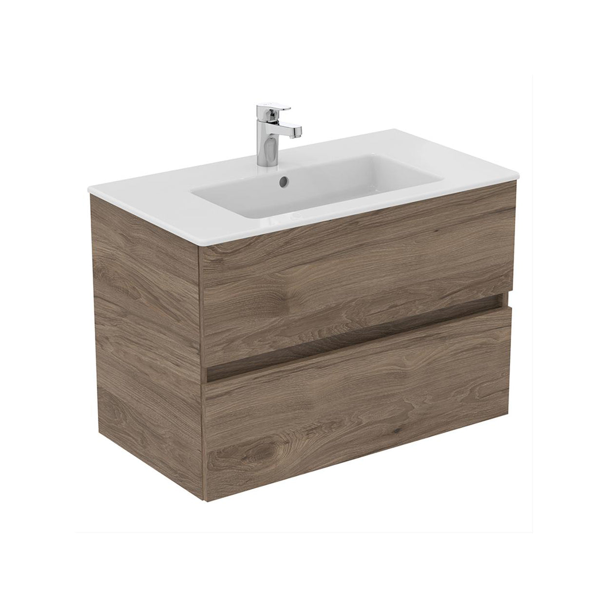 Ideal Standard Eurovit+ Mounted 2 Drawer Vanity Unit