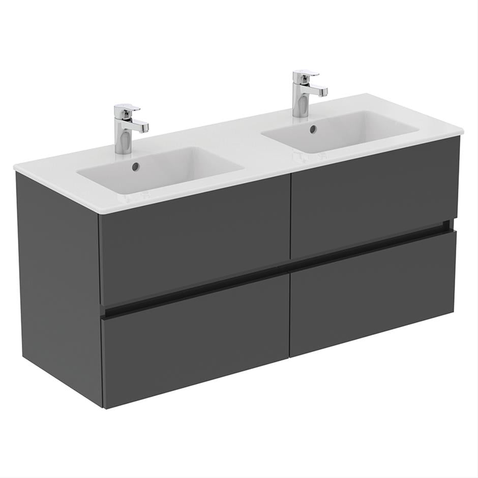 Ideal Standard Eurovit+ Mounted 4 Drawer Vanity Unit - 1200mm