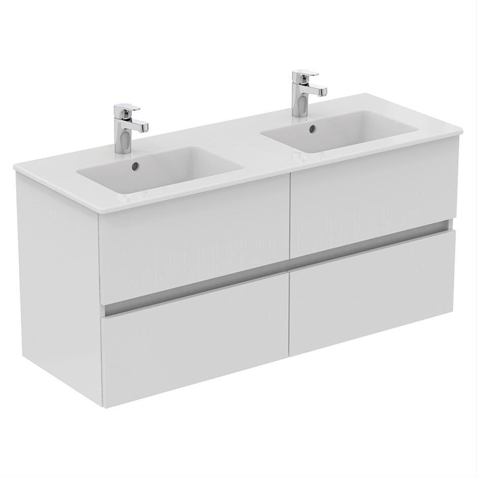 Ideal Standard Eurovit+ Mounted 4 Drawer Vanity Unit - 1200mm