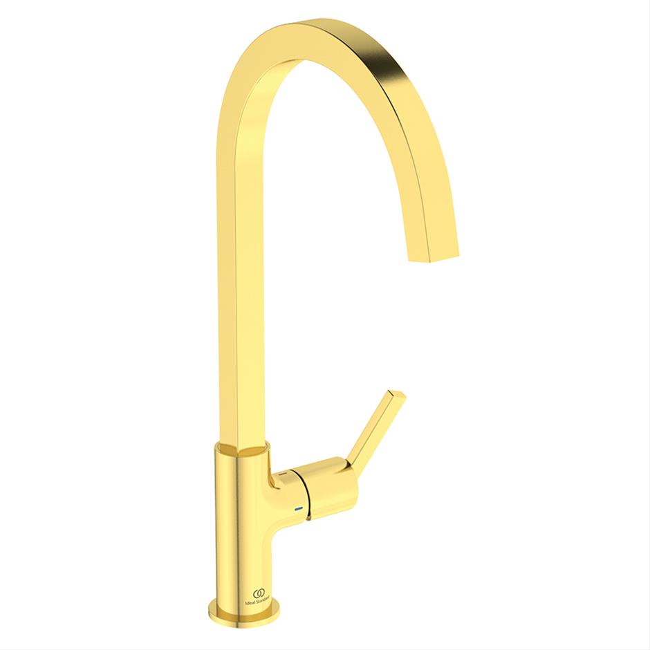 Ideal Standard Gusto Single Lever C Spout Kitchen Mixer