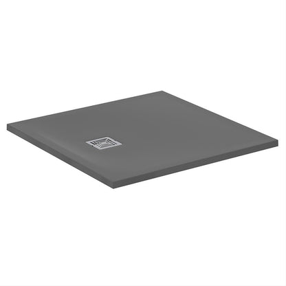 Ideal Standard UltraFlat S+ Square Shower Trays with SS Waste cover