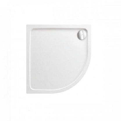 Kartell JTFusion Quadrant Shower Tray with Waste - White