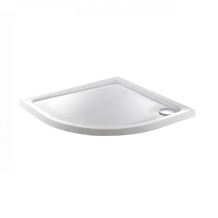 Kartell JTFusion Quadrant Shower Tray with Waste - White