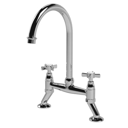 Nuie Bridge Crosshead Sink Mixer