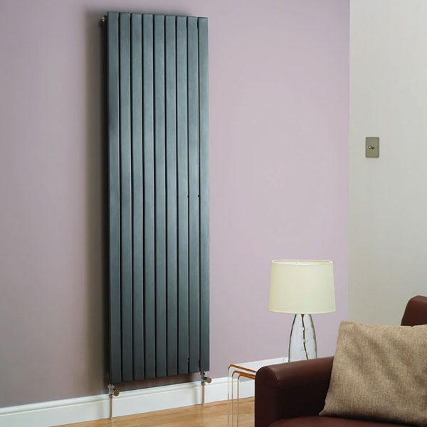 Kartell Boston Designer Vertical Radiator - Chrome