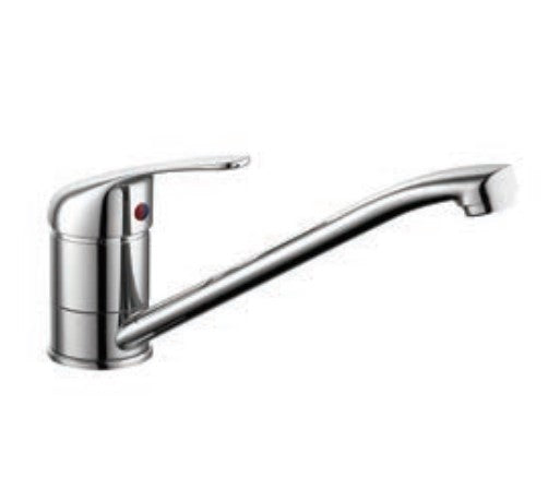 Kartell Mono Single Handle Kitchen Sink Mixer - Chrome