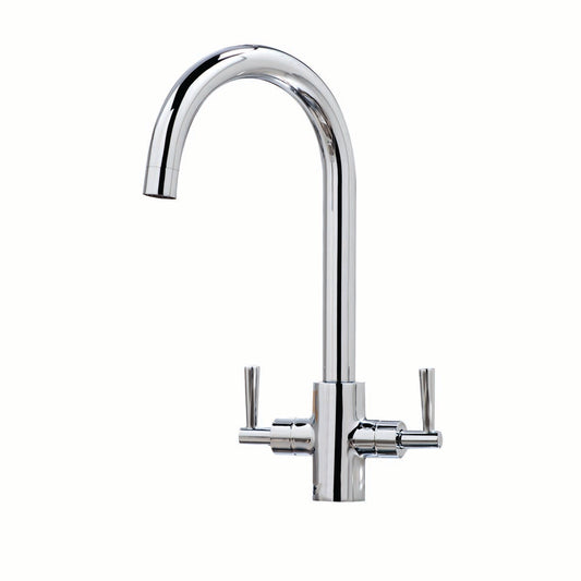 Scudo Kingston 1 Tap Hole Kitchen Tap - Chrome