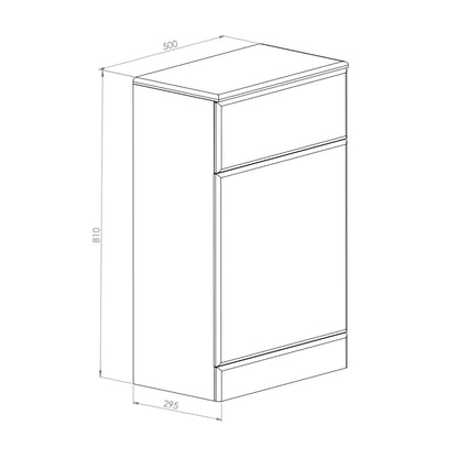 Scudo Lanza Floorstanding WC Unit