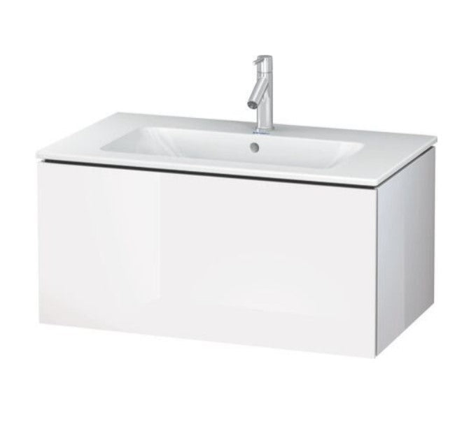 Duravit L-Cube Wall Hung Vanity Unit - White Gloss