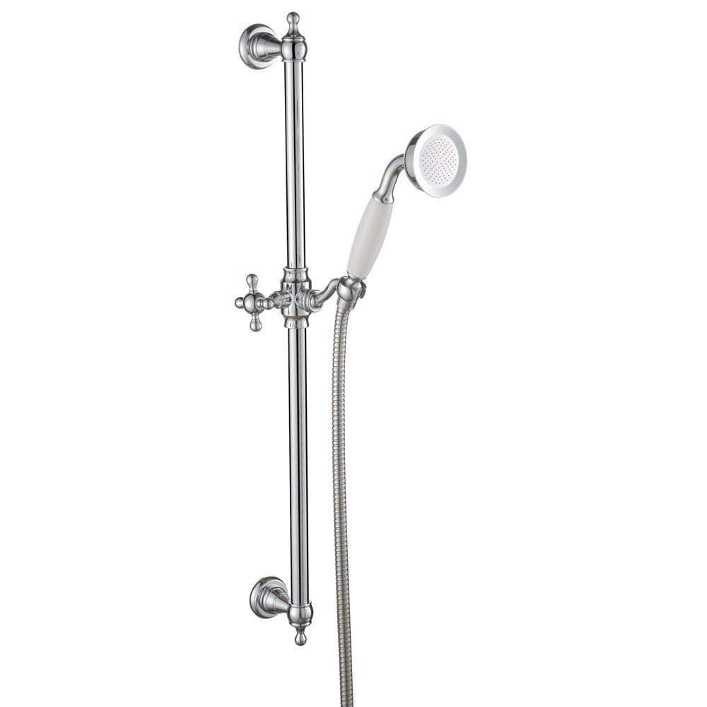 Imperial Lichfield Shower Rail kit with handset and hose