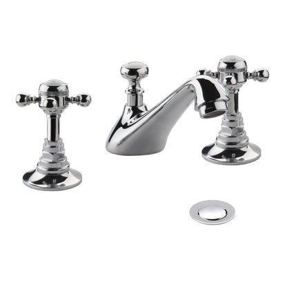 Imperial Lichfield 3 Hole Basin Mixer