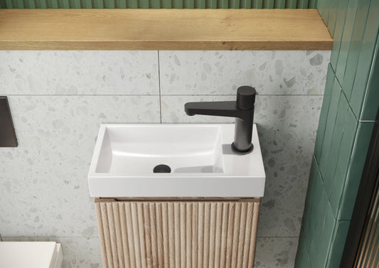 Scudo Linea 400x220x60mm Cloakroom Basin