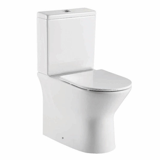 Scudo Middleton Rimless Close Back WC - White