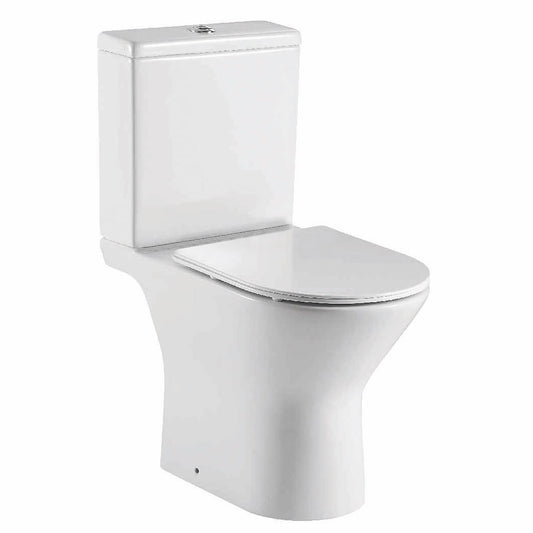 Scudo Middleton Rimless Open Back WC - White