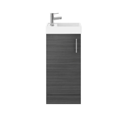 Nuie Vault Floorstanding 400mm 1-Door Vanity and Basin