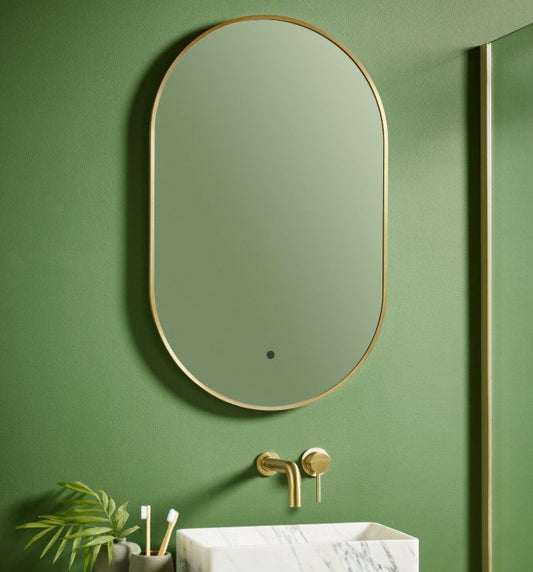 Scudo Aubrey 500mm x 800mm Square LED Mirror