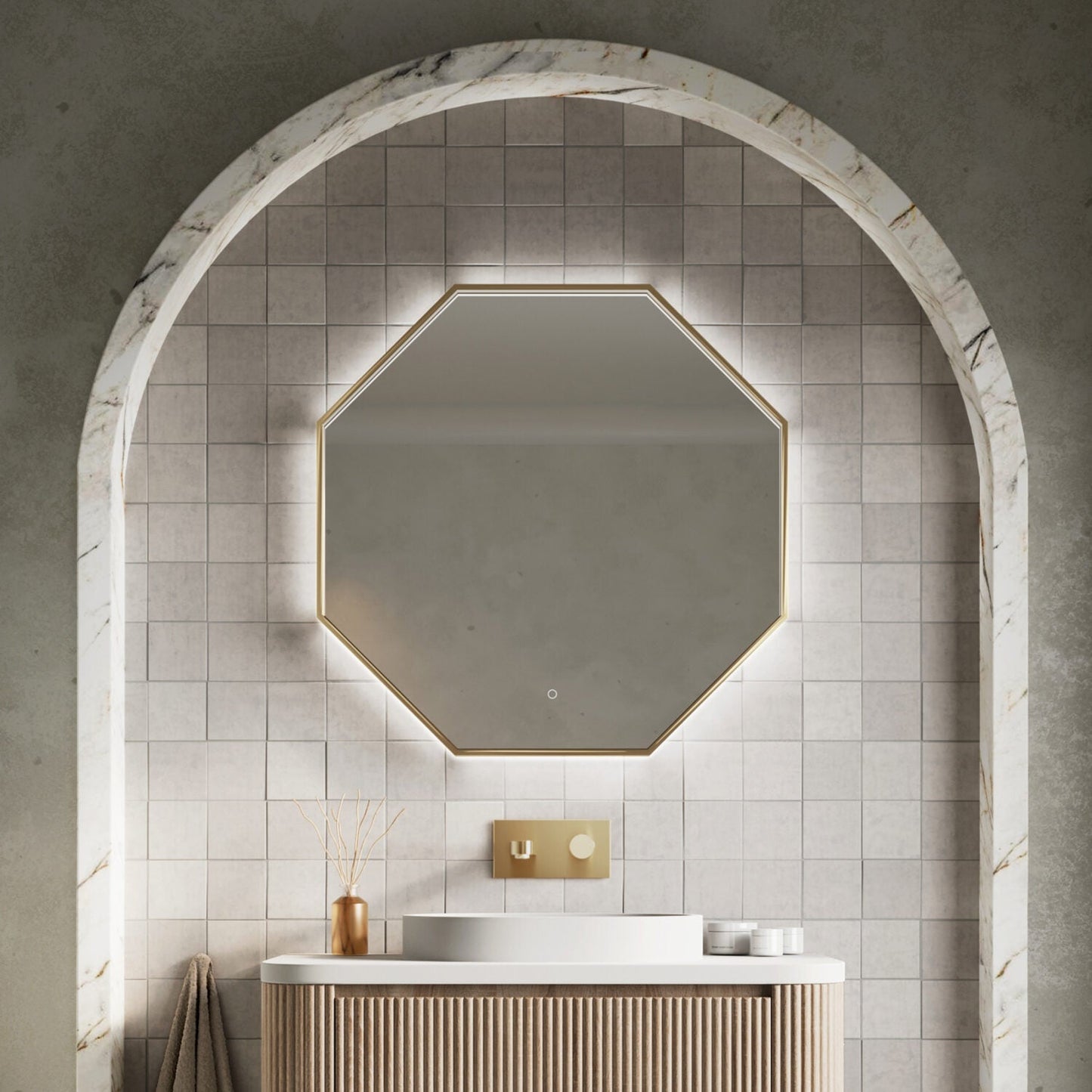 Scudo Passa Octagonal Mirror