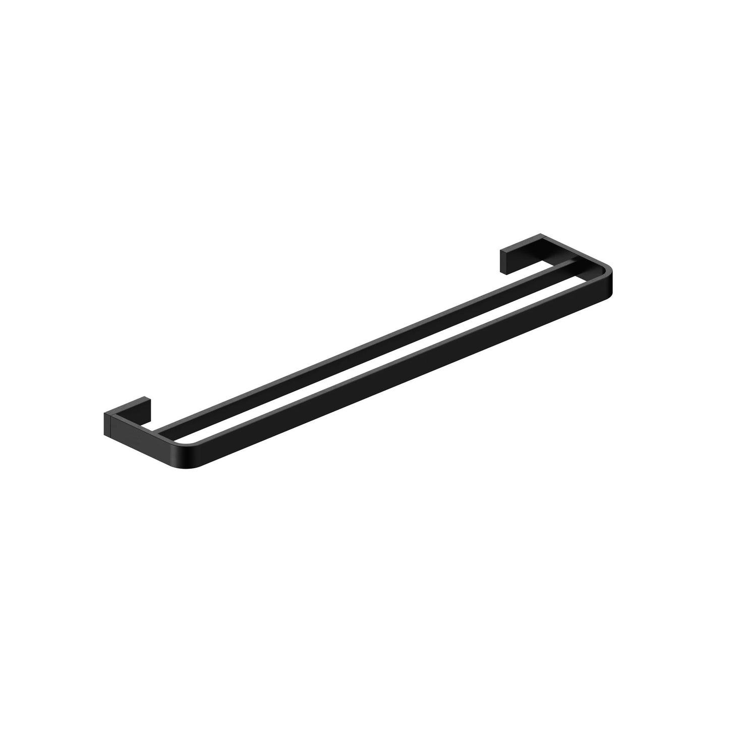 Scudo Mono Wall Mounted Double Towel Rail