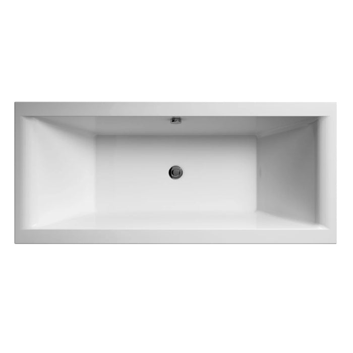 Nuie Asselby Square Double Ended Bath