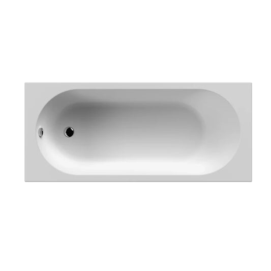 Nuie Otley 1675 x 700mm Round Single Ended Bath