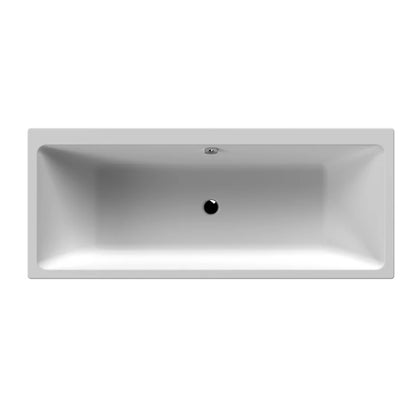 Nuie Asselby Thin Edge Double Ended Bath