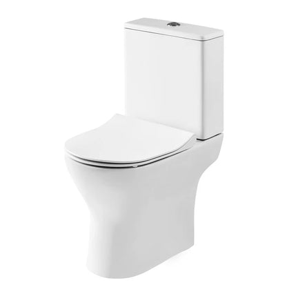 Nuie Freya Compact Rimless Toilet with Cistern & Seat