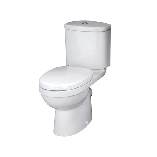 Nuie IVO Close coupled Toilet, Cistern & Seat