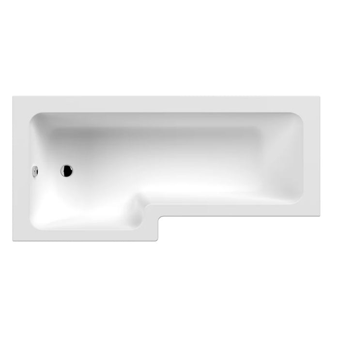 Nuie 1800mm Square Shower Bath