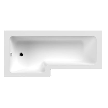 Nuie 1800mm Square Shower Bath