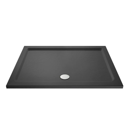 Nuie Large Rectangular Shower Tray -  Centre waste hole