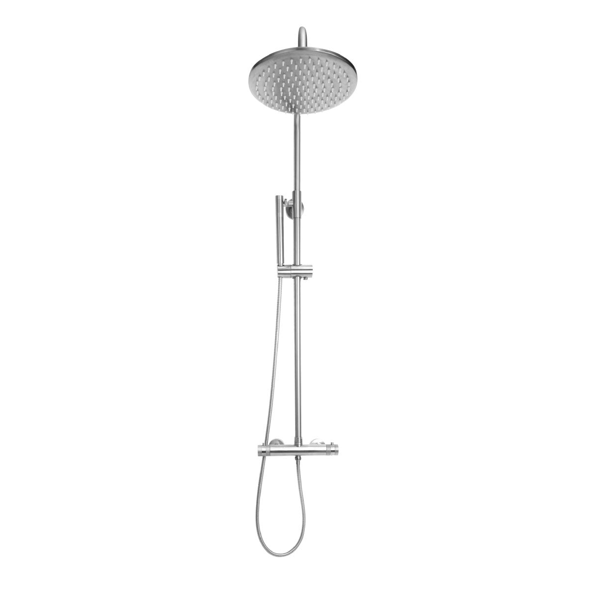 Scudo Core Round Rigid Riser Shower