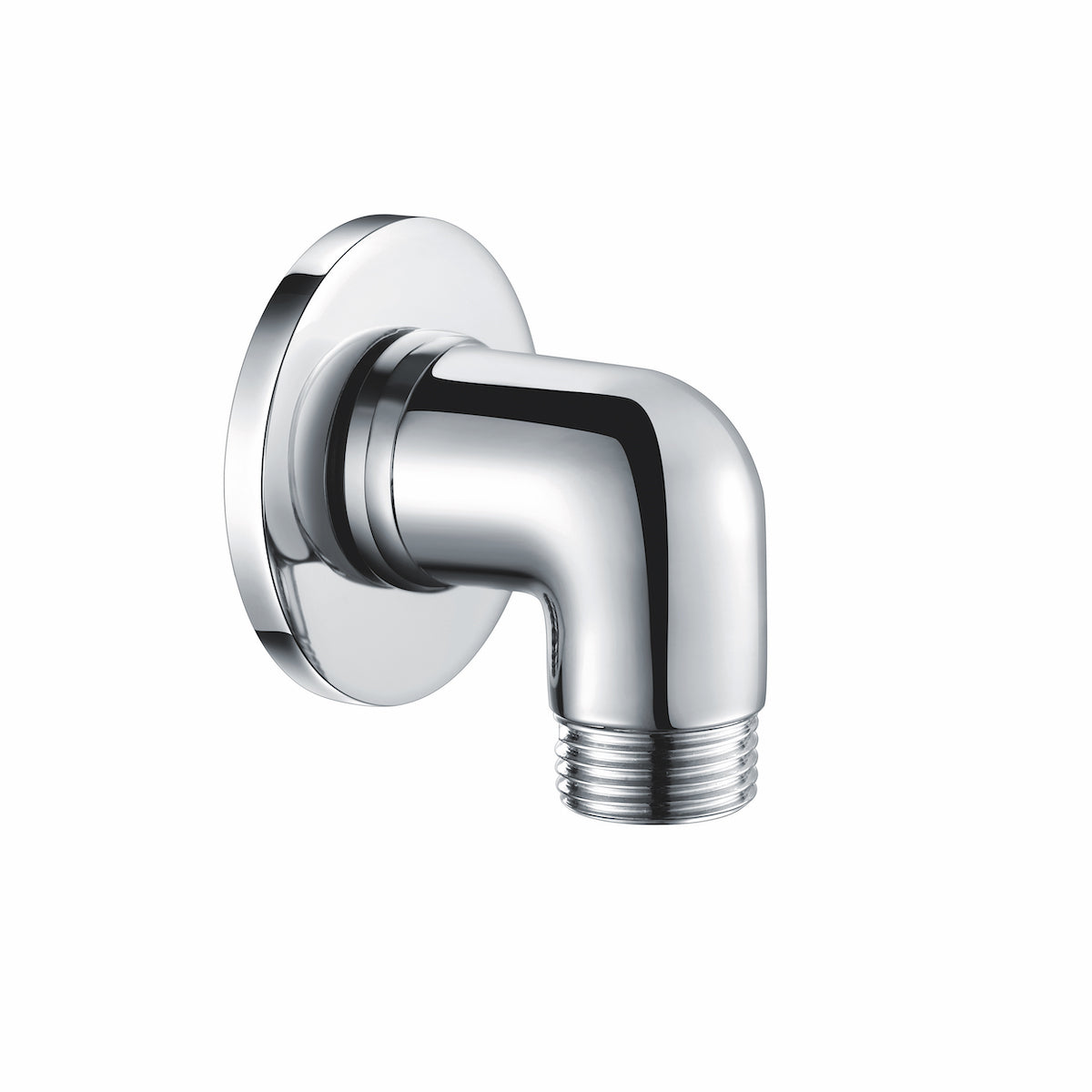 Scudo Traditional Shower Wall Outlet Elbow - Chrome