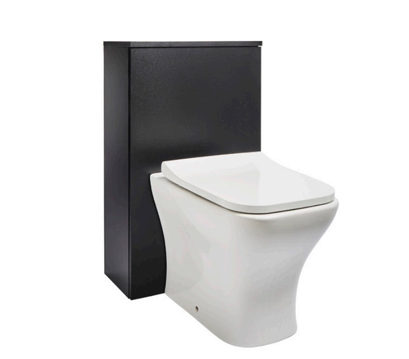 Kartell Purity Nero WC Unit