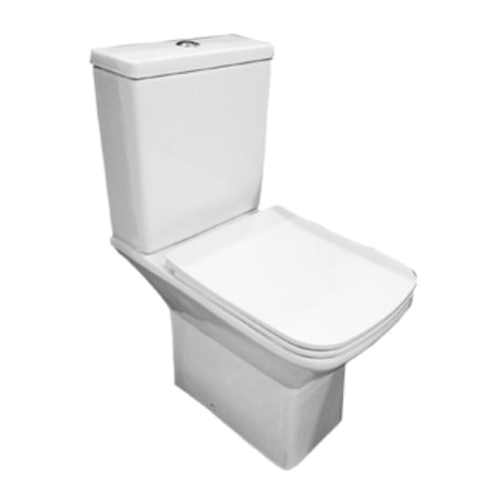 Kartell Form Short Projection WC Set with Soft Close Seat