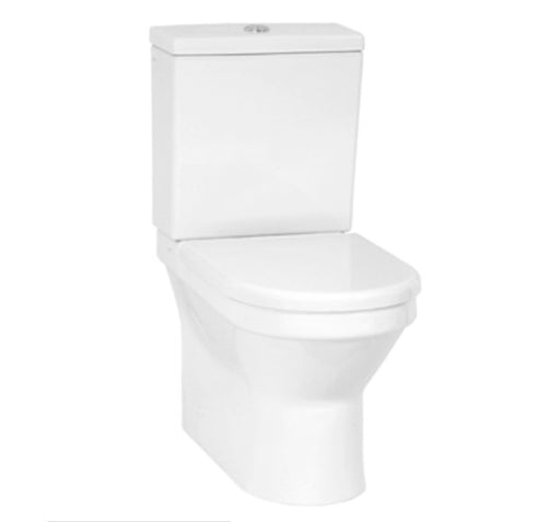 Kartell Style Close Coupled Open Back Toilet