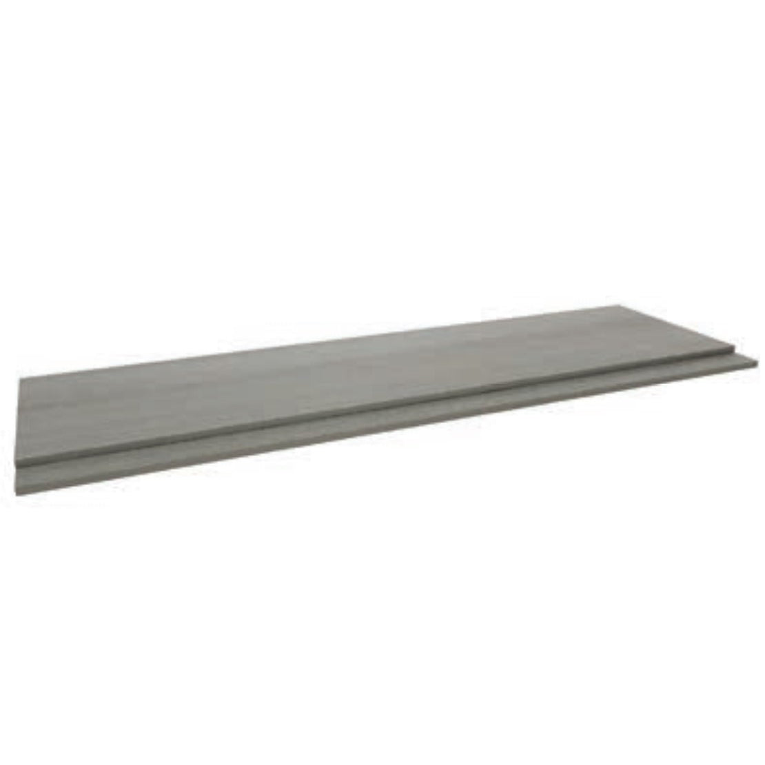 Kartell Purity 700mm 2 Piece End Panel Silver Oak