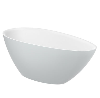 Roca Kauai Stonex 1600 x 750mm Oval Bath