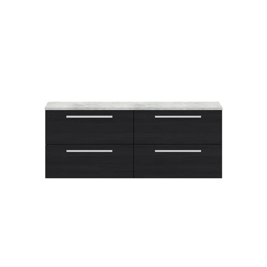 Hudson Reed Quartet 1400mm Wall Hung 4 Drawer Unit