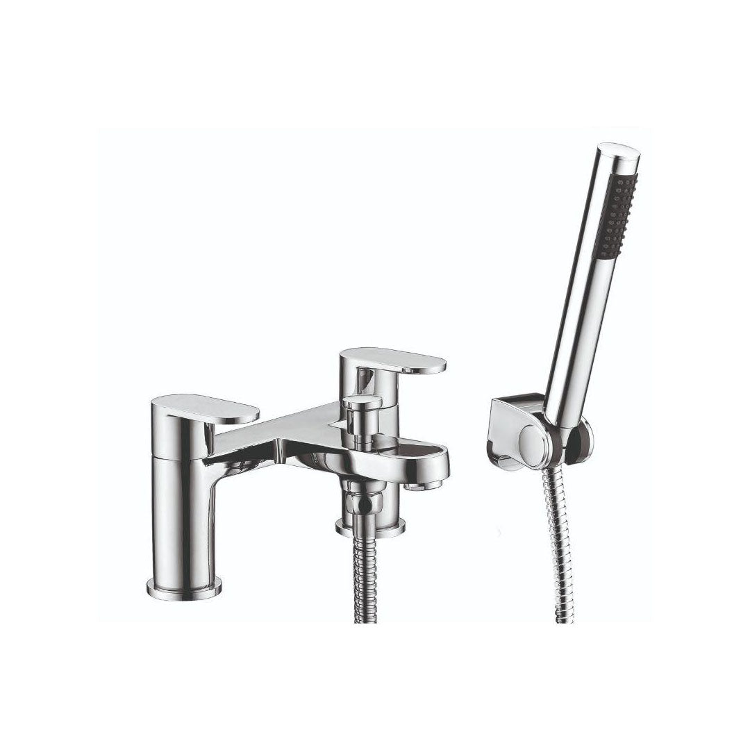 RAK-Compact Round Bath Shower Mixer - Chrome