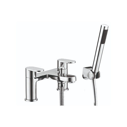 RAK-Compact Round Bath Shower Mixer - Chrome