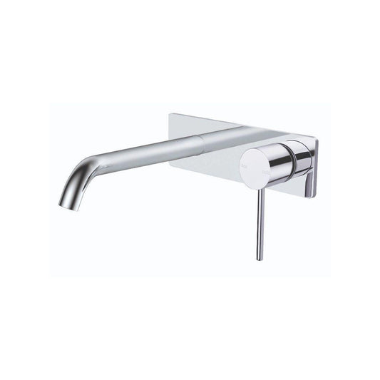 RAK-Prima Tech Wall Mounted Basin Mixer with Back Plate - Chrome