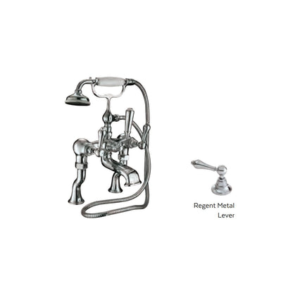 Imperial Regent Deck Mounted Bath Shower Mixer