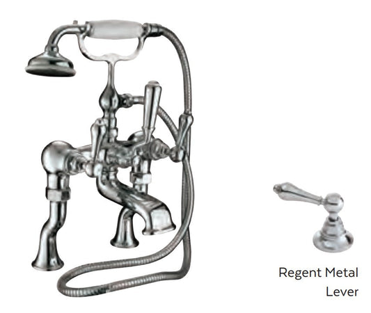 Imperial Regent Deck Mounted Bath Shower Mixer