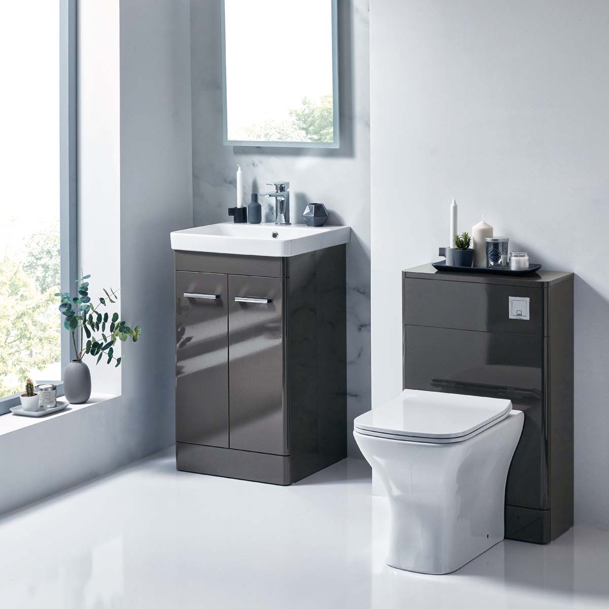 Scudo Rossini 500mm x 800mm Floorstanding WC Unit