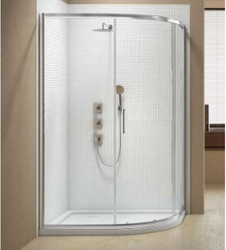 Merlyn Vivid Sublime Offset Quadrant 1 Shower Door