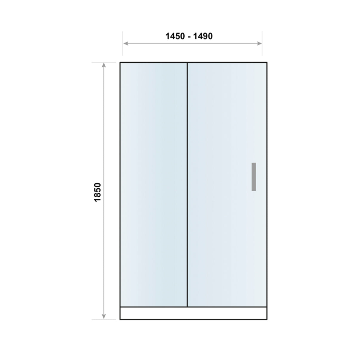 Scudo S6 Sliding Shower Door