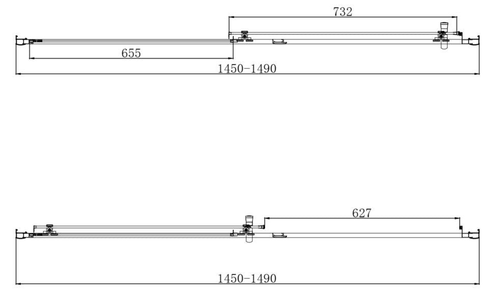 Scudo S6 Sliding Shower Door