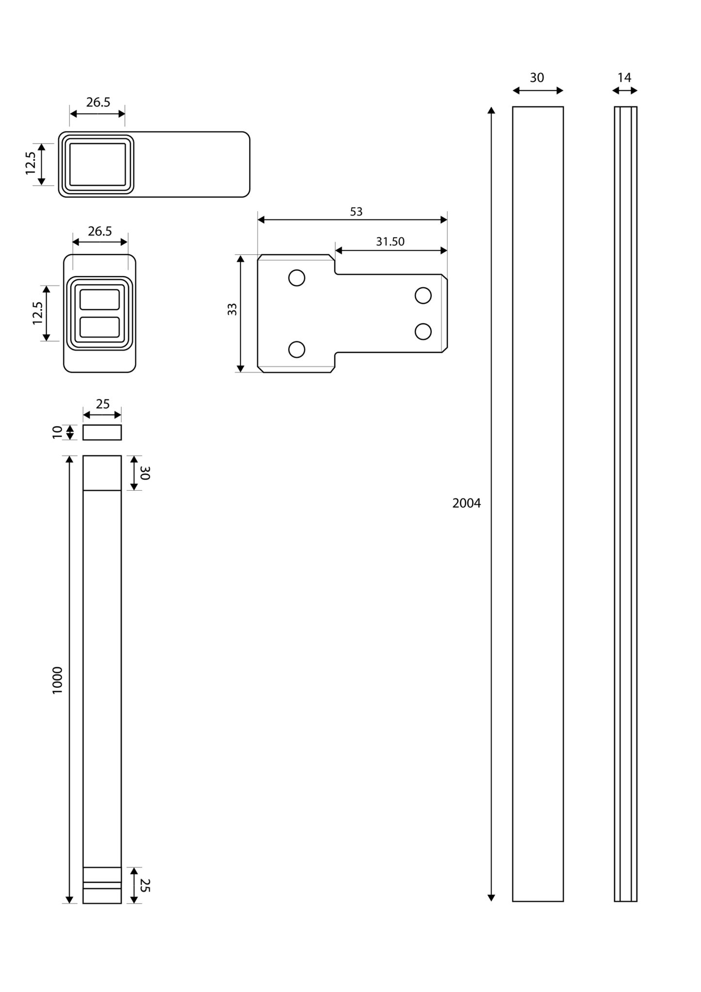 Scudo S8 Wetroom Profile Pack